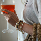 SQUARED GOLDEN BRACELET - BRAZALETES - Malandra Jewelry - EP6078