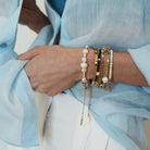SQUARED GOLDEN BRACELET - BRAZALETES - Malandra Jewelry - EP6078