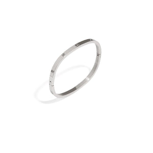 SQUARED SILVER BRACELET - BRAZALETES - Malandra Jewelry - EP6078.P