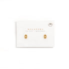 THE LINK SMALL STUDS - ARETES - Malandra Jewelry - ICA408