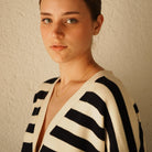 THE LINK SMALL STUDS - ARETES - Malandra Jewelry - ICA408