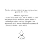 VECTOR GOLDEN EARRINGS - ARETES - Malandra Jewelry - VCA149