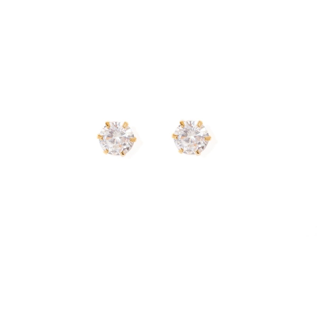 ZIRCONIA LARGE EARRINGS - ARETES - Malandra Jewelry - VCA160