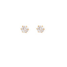 ZIRCONIA LARGE EARRINGS - ARETES - Malandra Jewelry - VCA160