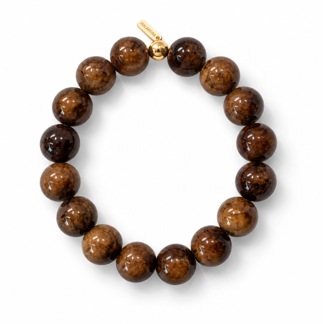 Truffle Jade Terra Bracelet