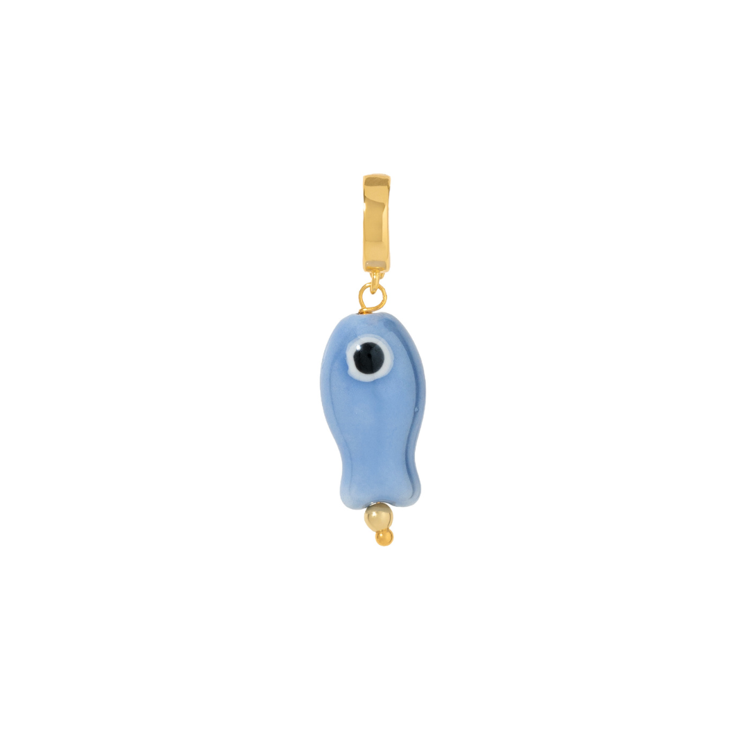 Blue Fish Charm