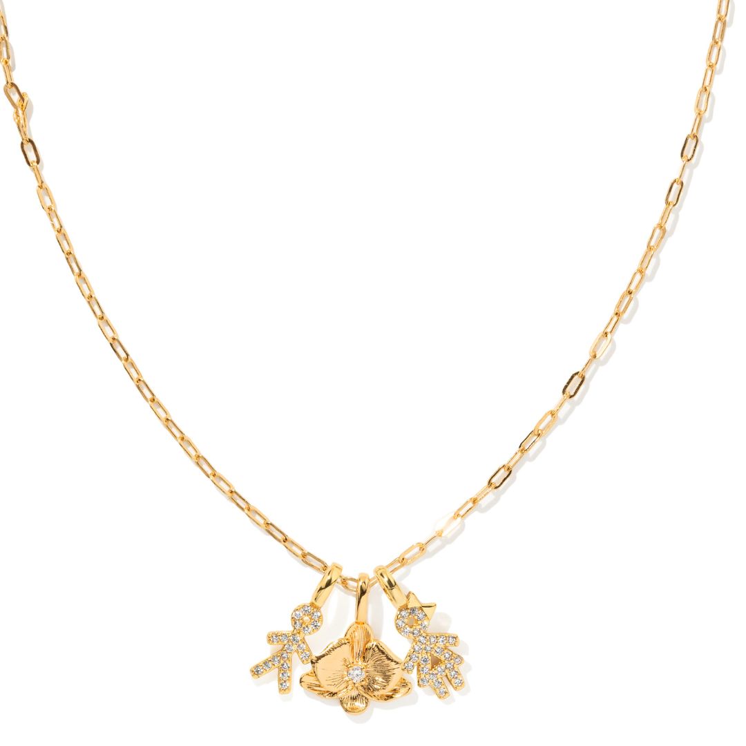ORCHID BLOOM GLOW NECKLACE