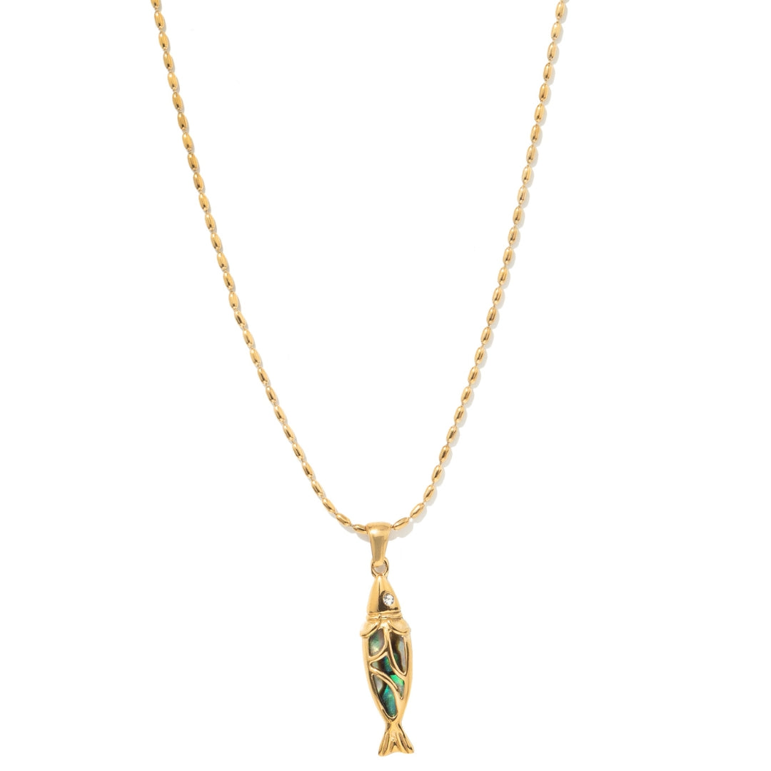 LUCKY GOLD FISH NECKLACE