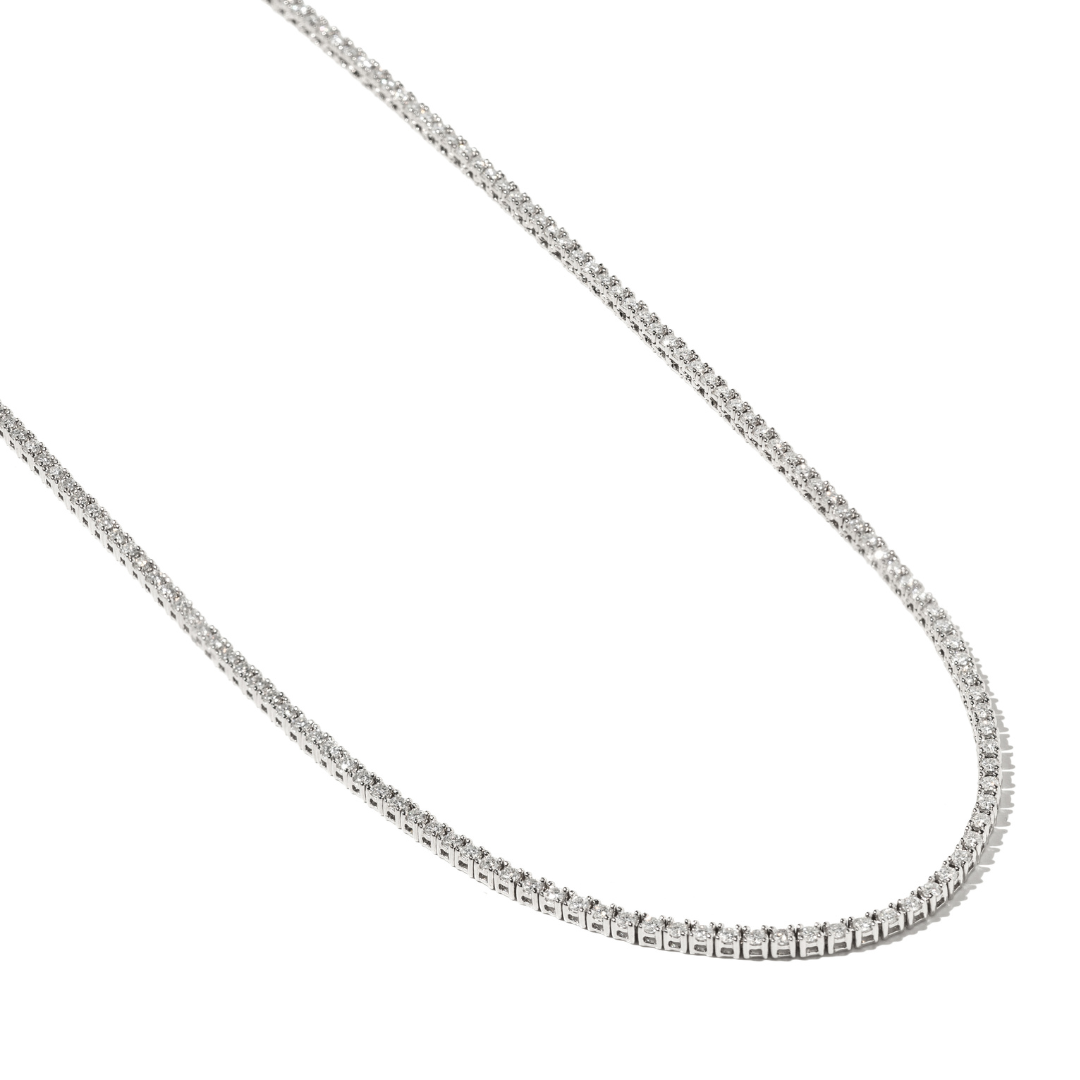 Frost Moissanite Tennis Necklace