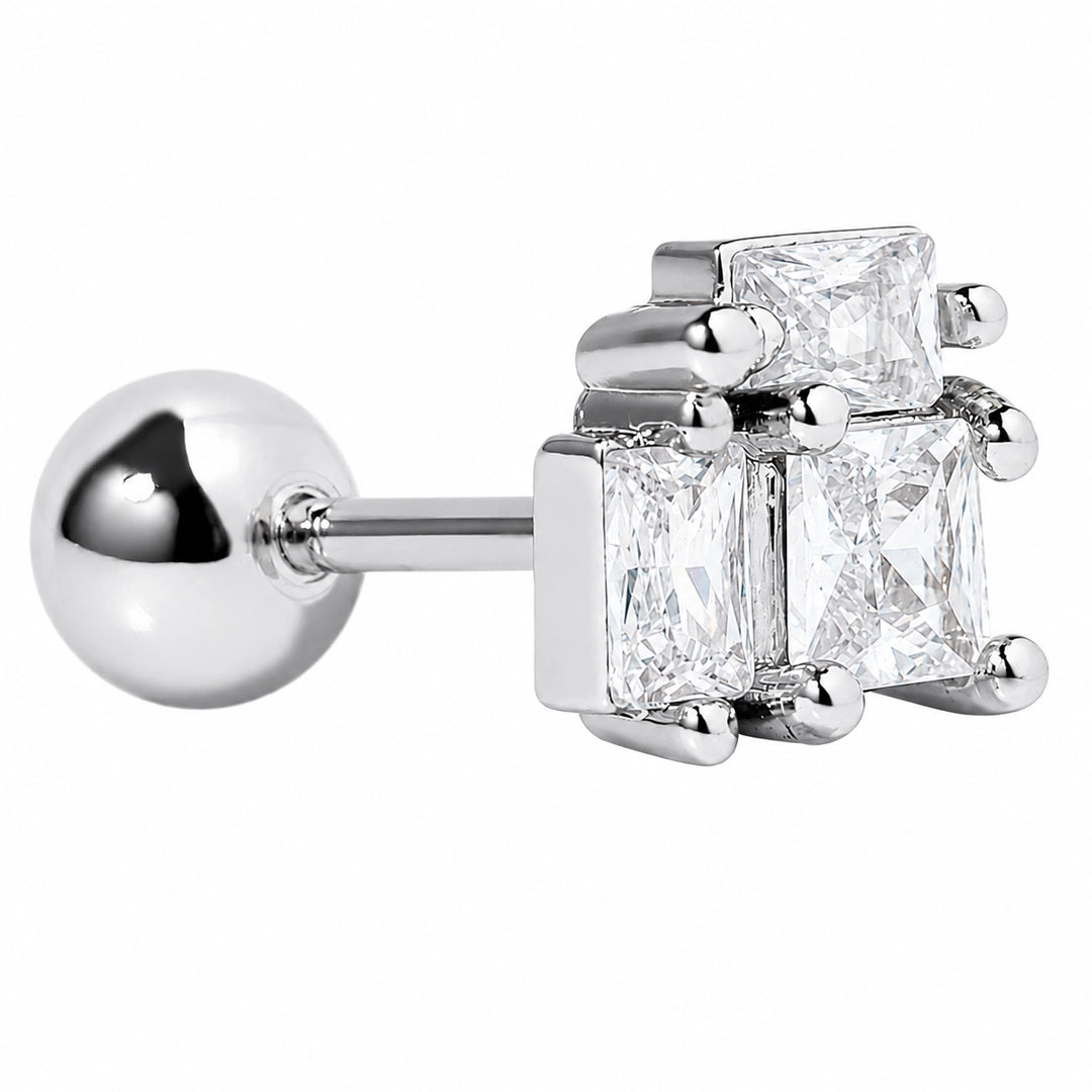 GEO GLAM SILVER PIERCING