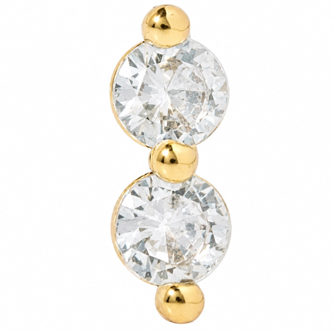 GOLDEN TWIN SPARK PIERCING