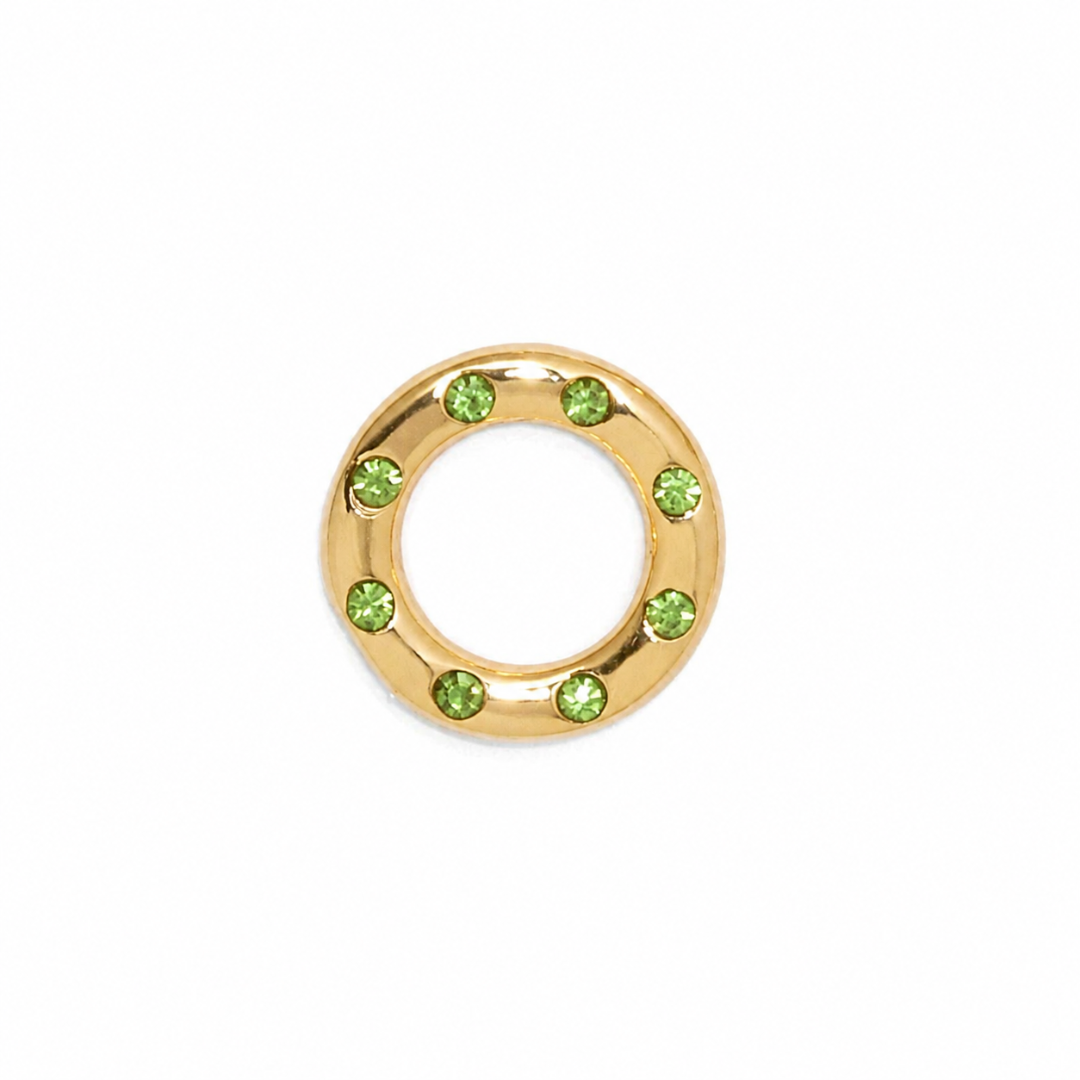 Green & Gold Charm