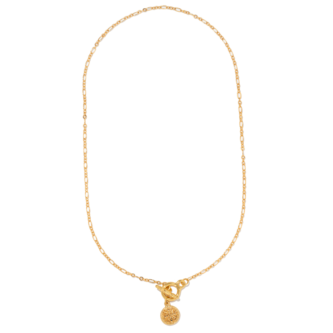 GUARDIAN SAINT BENEDICT NECKLACE