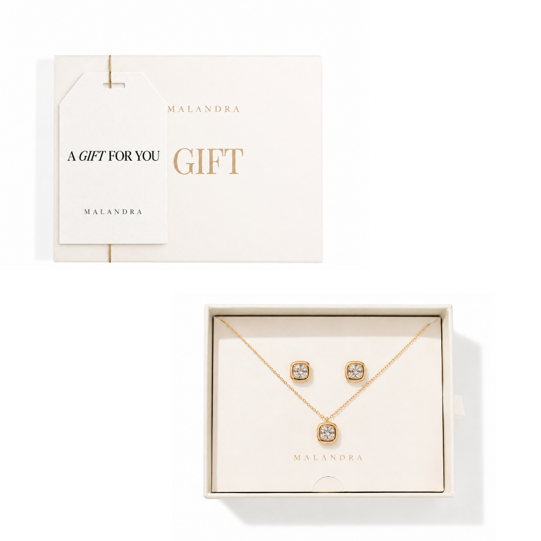 Gold Square Luxe Gift Set
