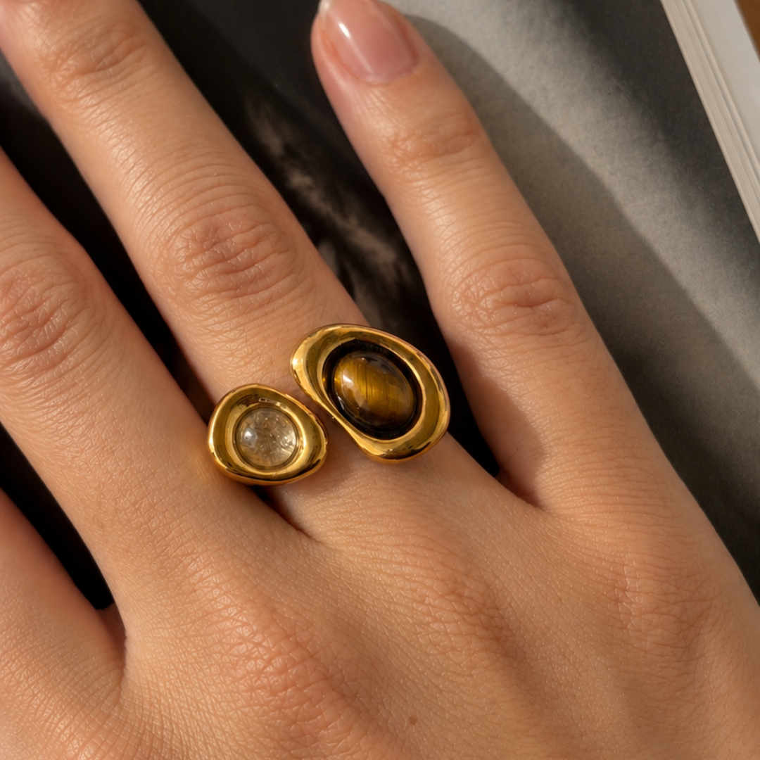 Gold Toffee Milk Ring