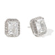 HALO GLOW RECTANGLE STUDS