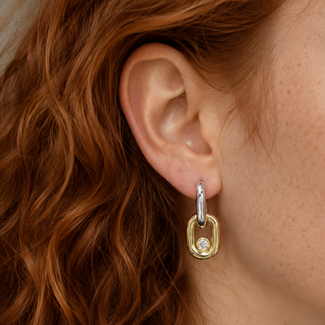 ICONIC SILVER & GOLD EARRINGS