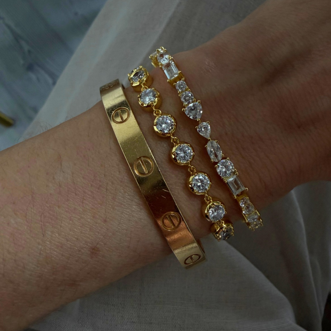 Spark Mixed Cut Bracelet