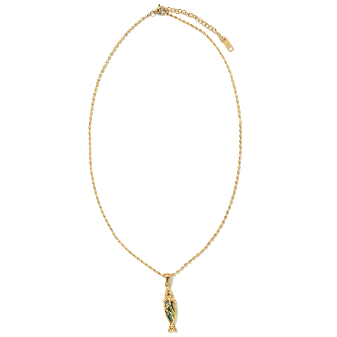 LUCKY GOLD FISH NECKLACE