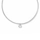 LUMINA OVAL SILVER CHOKER
