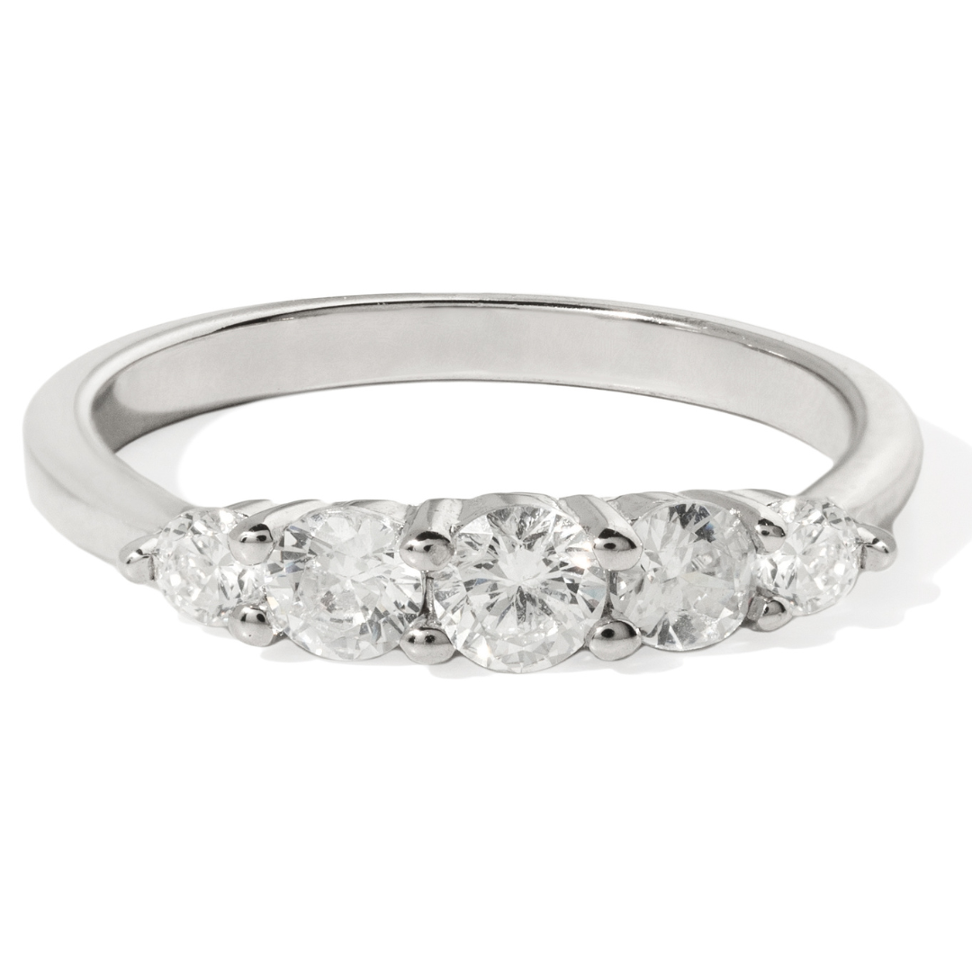 LUXE SILVER SPARKLE RING