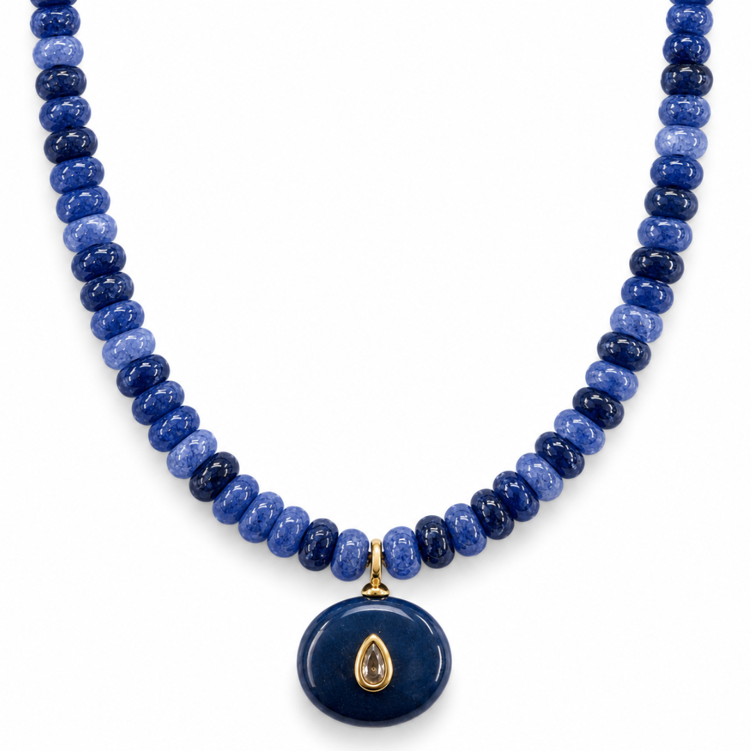 Marine Jasper Gaia Necklace
