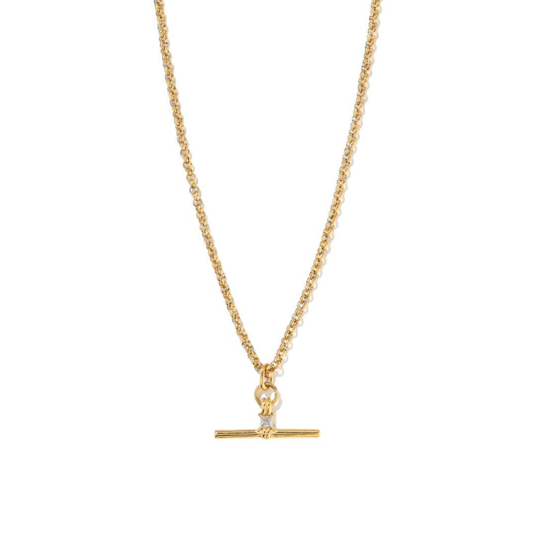 ORBIT BAR GLOW NECKLACE