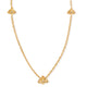 ORCHID BLOOM CLUSTER NECKLACE