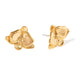 ORCHID GOLD LARGE STUDS