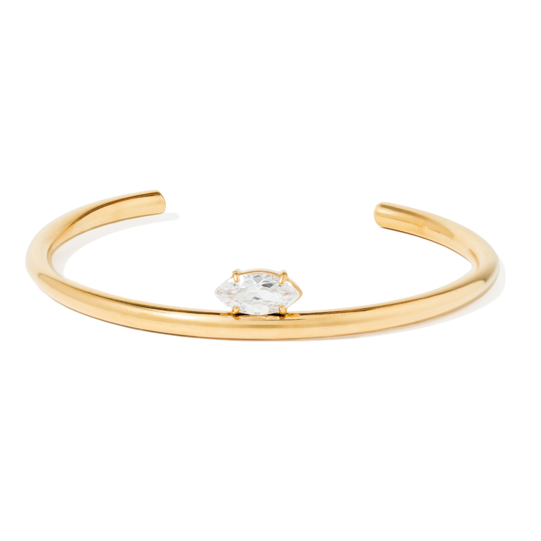 Oval Glow Gold Bracelet