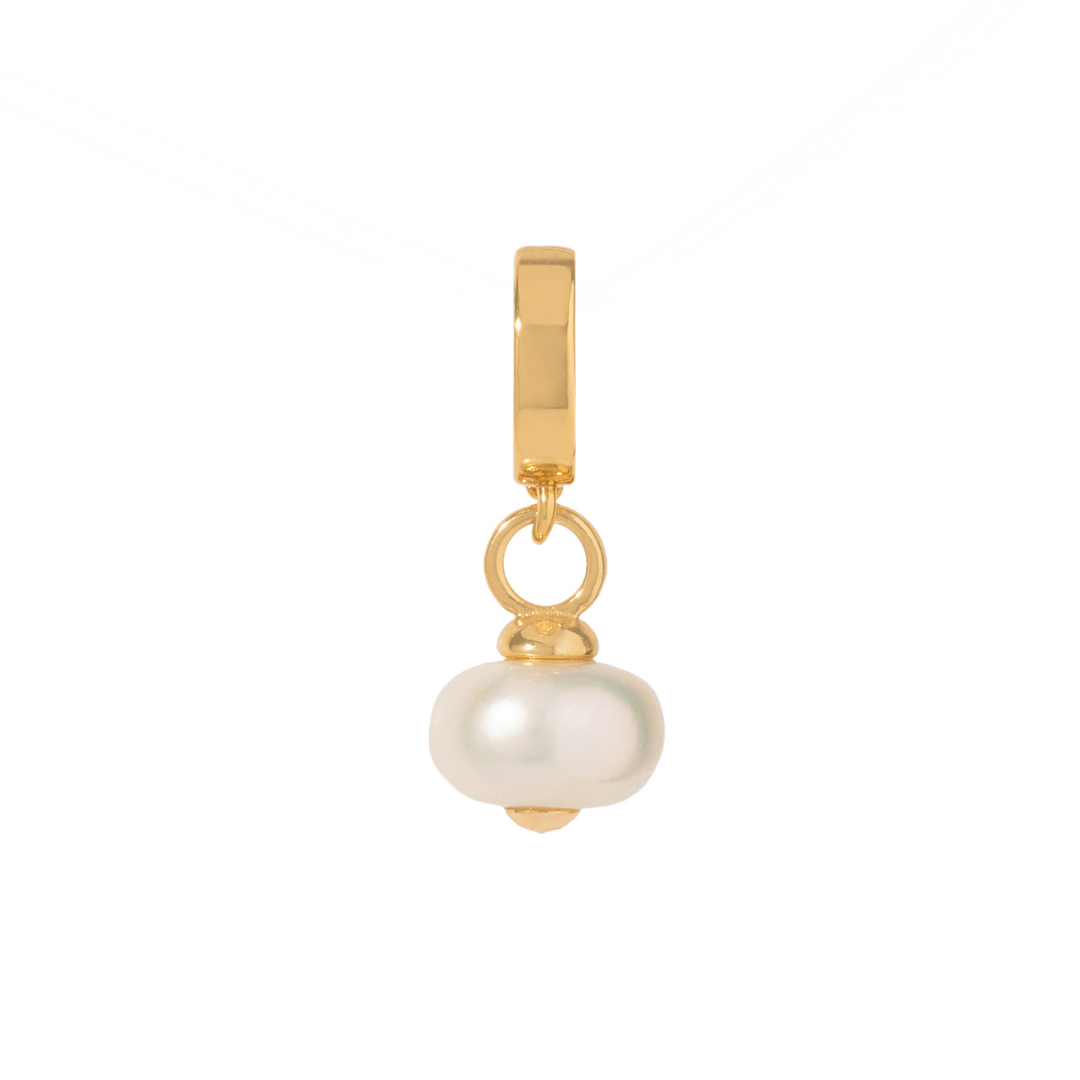 Pearl Drop Charm