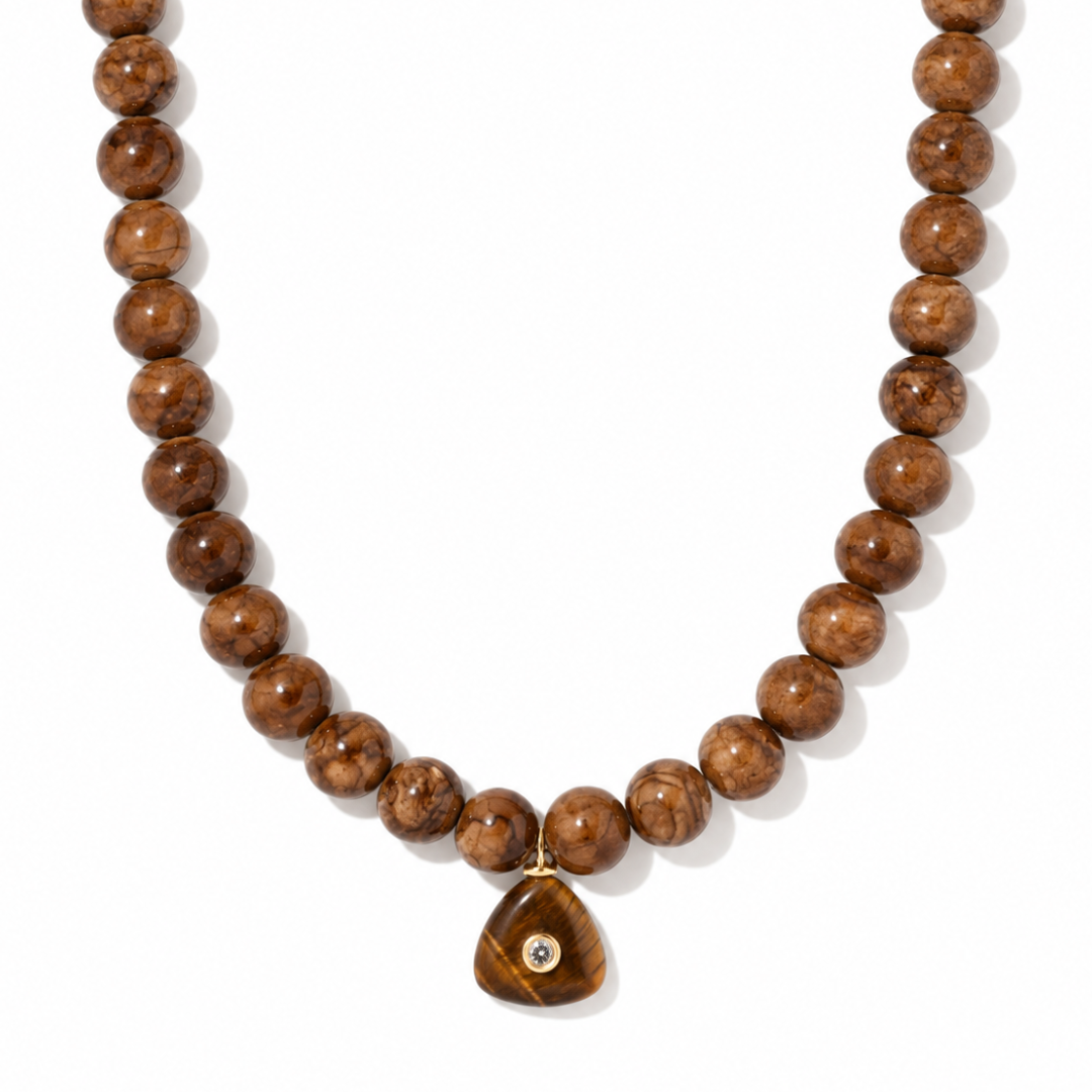 Persian Jade Gaia Necklace