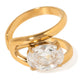 RADIANT OVAL RING