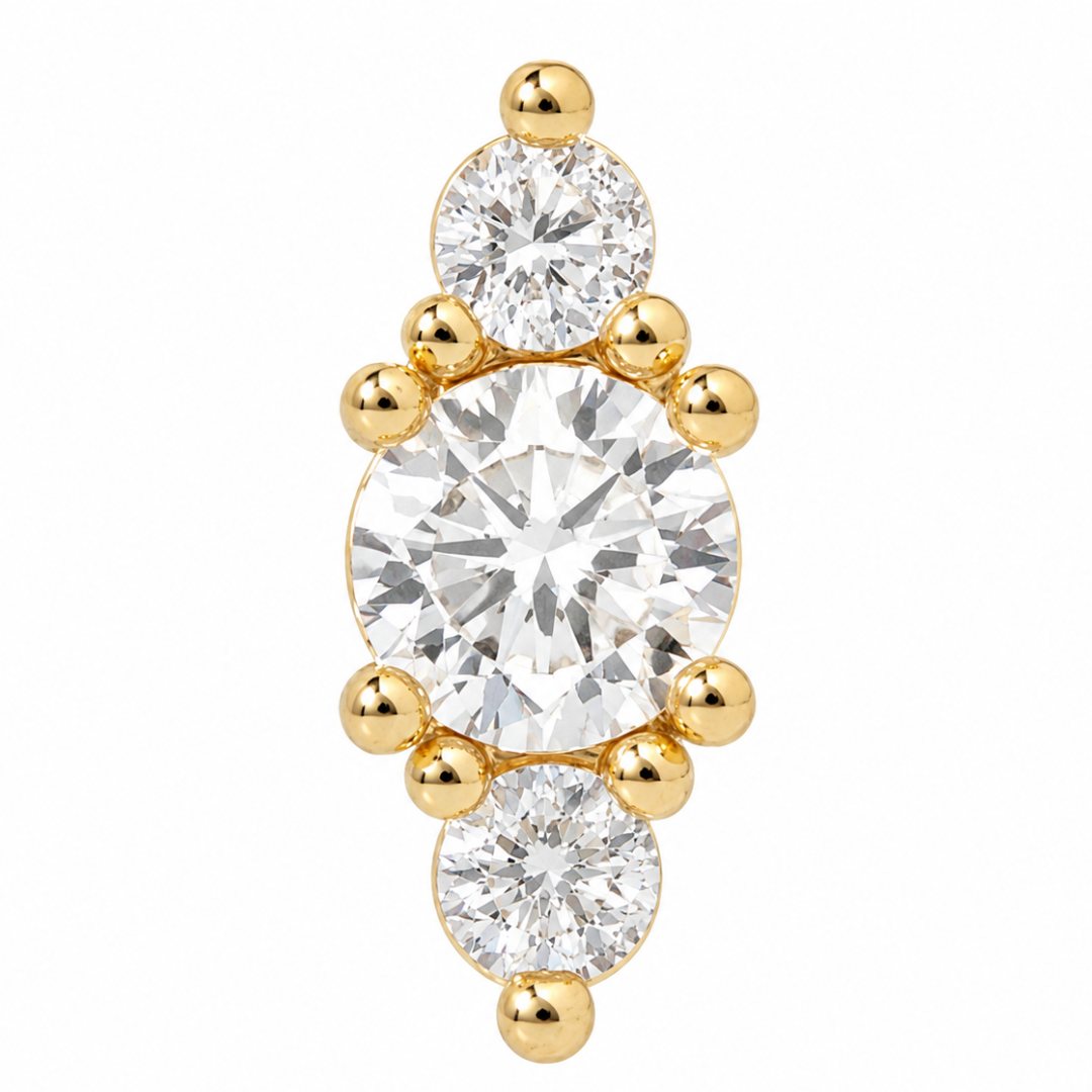 ROYAL MARQUISE GOLD PIERCING