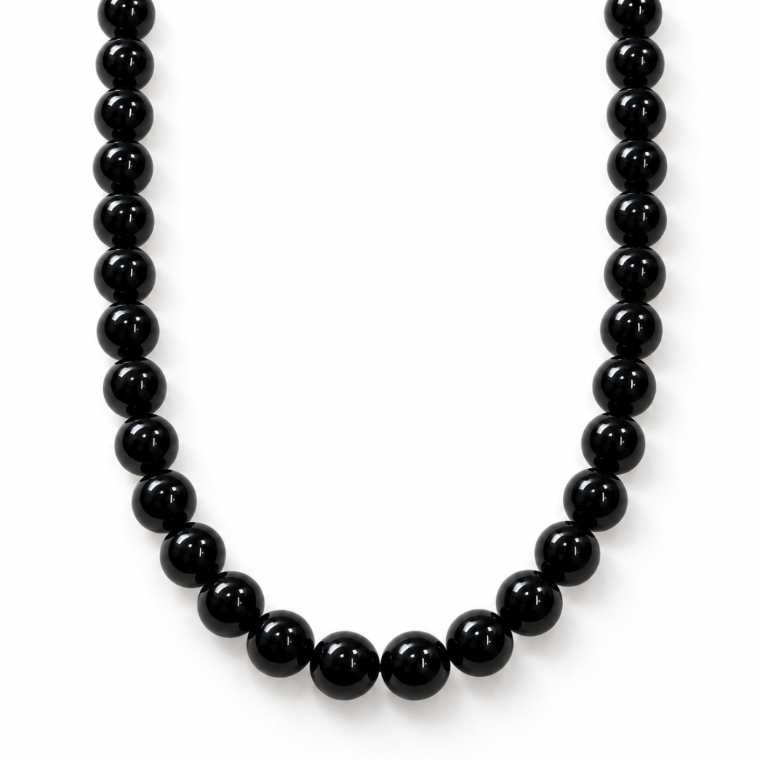 Raven Agate Terra Necklace