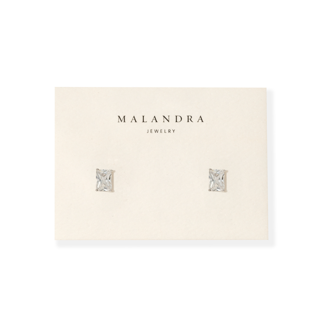 SILVER FROST LUXE STUDS