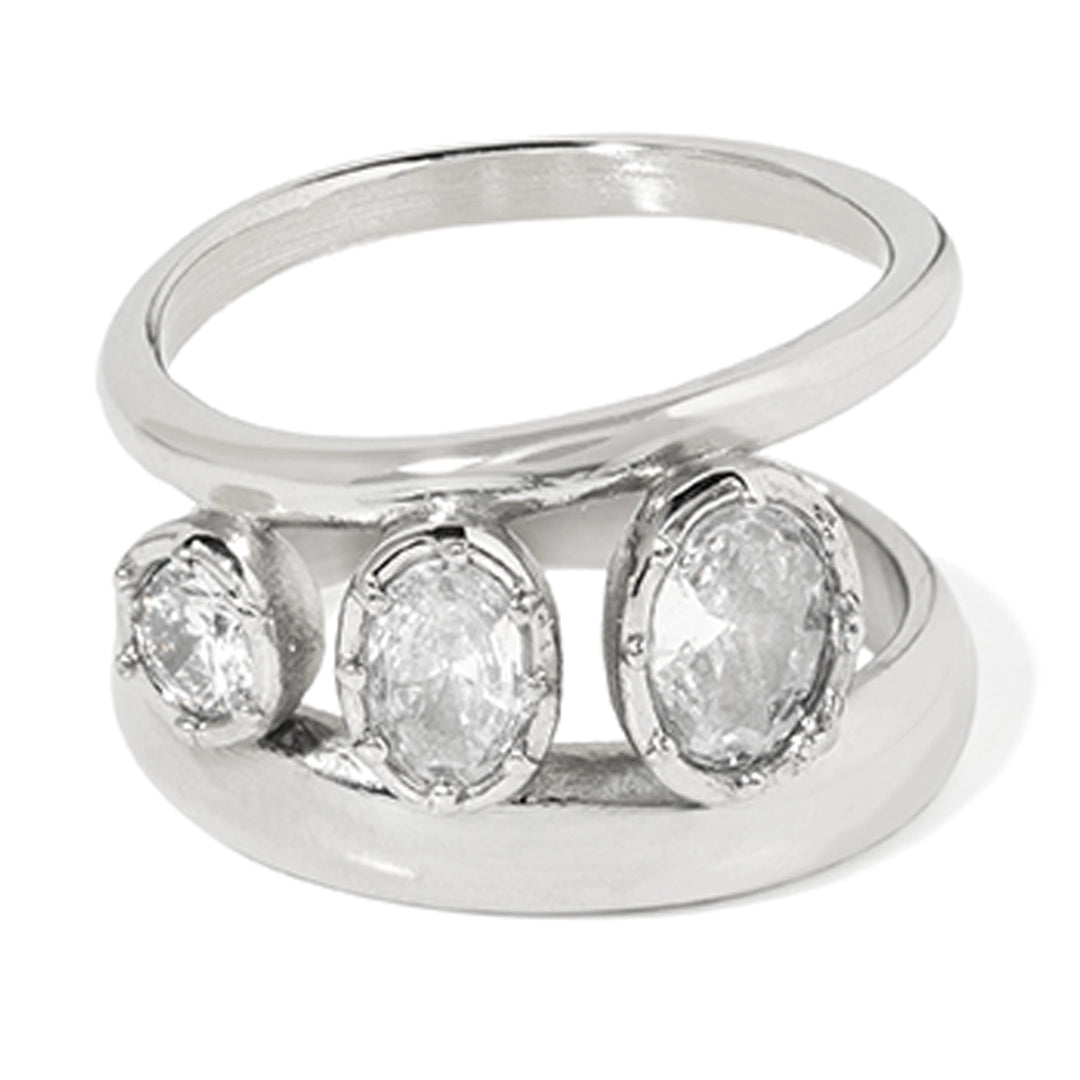 SILVER LUXE HARMONY RING