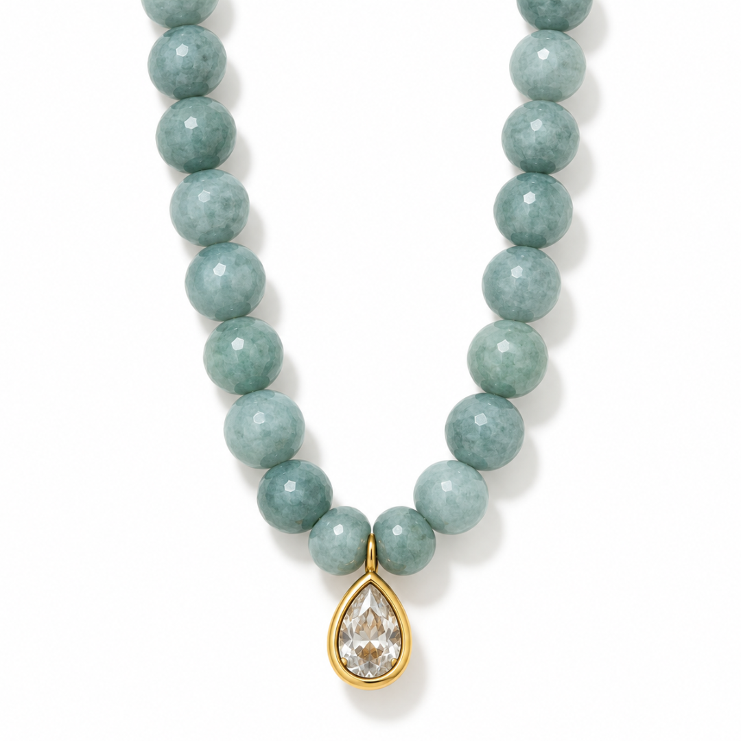 Shadow Jade Gaia Necklace