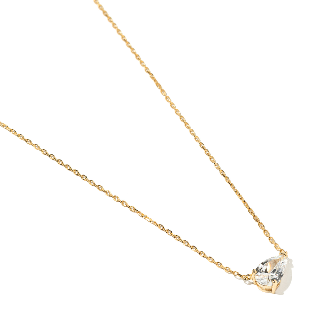 Spark Teardrop Necklace