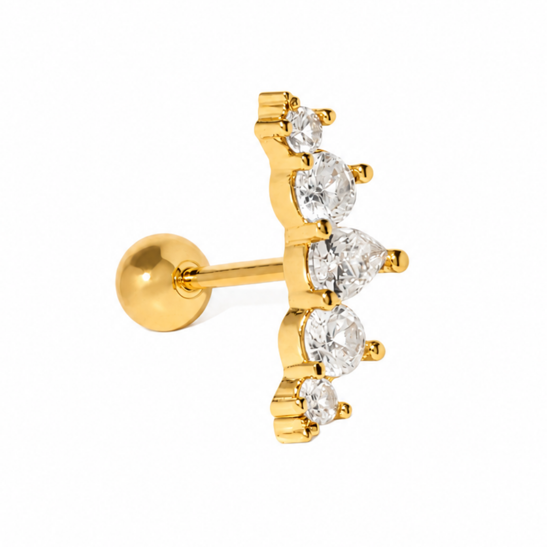 Starry Climber Gold Piercing