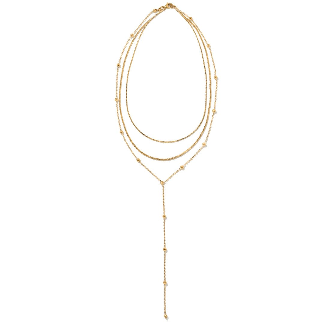 ALLURE LARIAT NECKLACE - COLLARES - Malandra Jewelry - EUWC521-JDN0303323