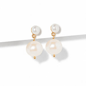 ALLURE PEARL DOTS EARRINGS - ARETES - Malandra Jewelry - TA2088