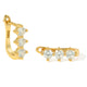 ALLURE SPARK LUMIÈRE EARRINGS - ARETES - Malandra Jewelry - EOBA1-eh5592