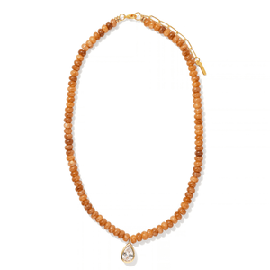 Almond Jasper Gaia Necklace - COLLARES - Malandra Jewelry - TC2701