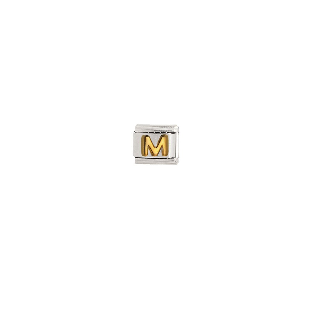 ALPHABET LOVE CHARM - DIJES - Malandra Jewelry - AD1348.M - E04148