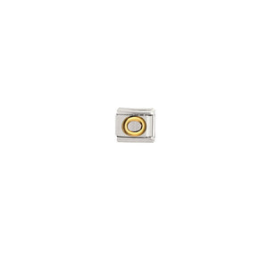 ALPHABET LOVE CHARM - DIJES - Malandra Jewelry - AD1348.O - E04150