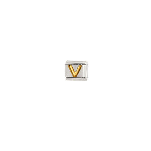 ALPHABET LOVE CHARM - DIJES - Malandra Jewelry - AD1348.V - E04157