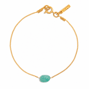 Amazonite Gratitude Bracelet - PULSERAS - Malandra Jewelry - TP1652
