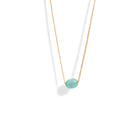 AMAZONITE GRATITUDE NECKLACE - COLLARES - Malandra Jewelry - TC1641