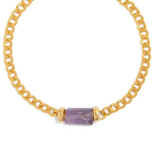 AMETHYST AURA BRACELET - PULSERAS - Malandra Jewelry - TP1616